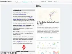 Sites similar to onlinebizdev.com