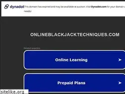 Sites similar to onlineblackjacktechniques.com