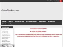 Sites similar to onlineblindparts.com