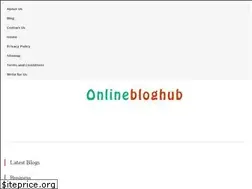 Sites similar to onlinebloghub.com
