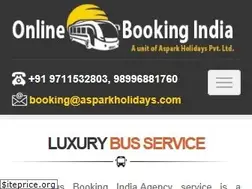 Sites similar to onlinebusbookingindia.com