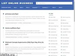 Sites similar to onlinebusinesslistingsza.blogspot.com