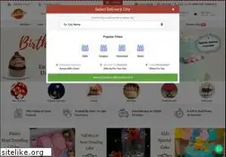 Sites similar to onlinecake.in