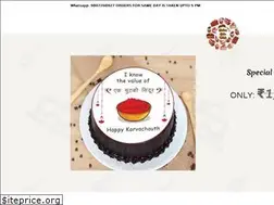 Sites similar to onlinecakewale.com