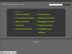 Sites similar to onlinecalculator.com