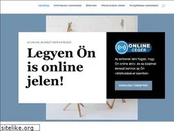 Sites similar to onlineceger.hu
