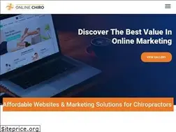 Sites similar to onlinechiro.com