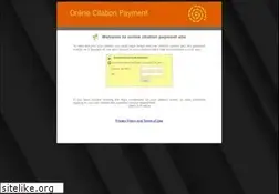 Sites similar to onlinecitationpayment.com
