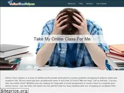 Sites similar to onlineclasshelpers.com