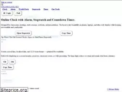 Sites similar to onlineclock.net