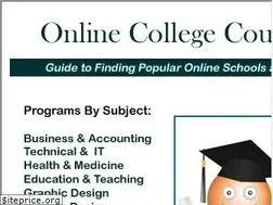 Sites similar to onlinecollegecourses.org