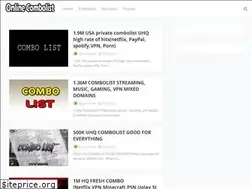 Sites similar to onlinecombolist.blogspot.com