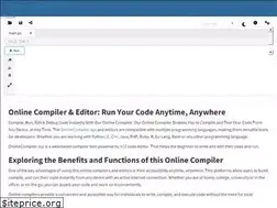 Sites similar to onlinecompiler.xyz