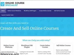 Sites similar to onlinecoursespecialist.com