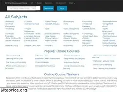 Sites similar to onlinecoursesschools.com