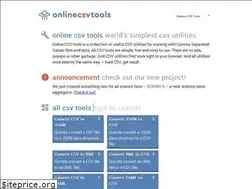 Sites similar to onlinecsvtools.com