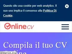 Sites similar to onlinecv.it