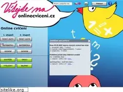 Sites similar to onlinecviceni.cz