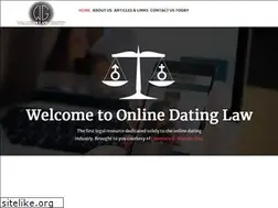 Sites similar to onlinedatinglaw.com