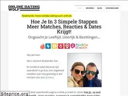 Sites similar to onlinedatingwolf.nl