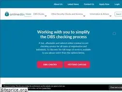 Sites similar to onlinedbs.co.uk