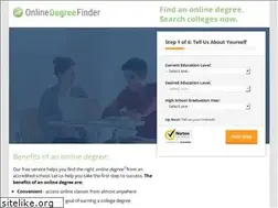 Sites similar to onlinedegreefinder.com