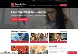 Sites similar to onlinedegrees-benedictine.com
