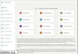 Sites similar to onlinedevtools.in