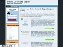 Sites similar to onlinedoctoratedegree.org