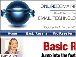 Sites similar to onlinedomainreseller.com