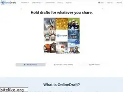Sites similar to onlinedraft.com