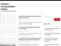 Sites similar to onlinedreamsinterpretation.com