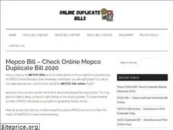 Sites similar to onlineduplicatebills.com