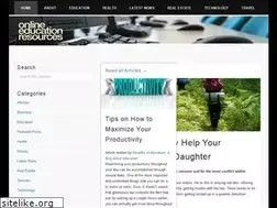 Sites similar to onlineeducationalresources.org