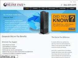 Sites similar to onlinefax.com