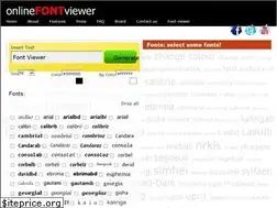 Sites similar to onlinefontviewer.info