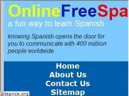Sites similar to onlinefreespanish.com