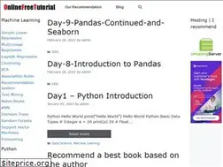 Sites similar to onlinefreetutorial.com