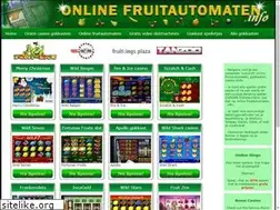 Sites similar to onlinefruitautomaten.info