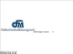 Sites similar to onlinefussballmanager.at