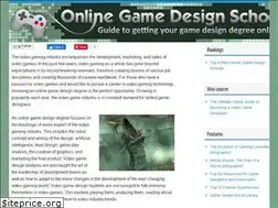 Sites similar to onlinegamedesignschools.org