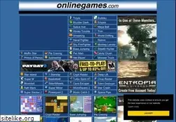 Sites similar to onlinegames.com
