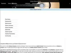 Sites similar to onlinegitarrelernen.de