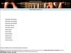 Sites similar to onlinegitarrestimmen.de