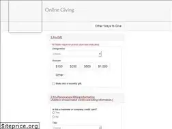 Sites similar to onlinegiving.uark.edu