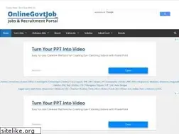 Sites similar to onlinegovtjob.com