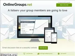 Sites similar to onlinegroups.net