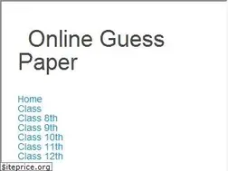 Sites similar to onlineguesspaper.com