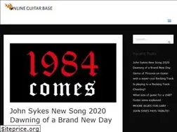 Sites similar to onlineguitarbase.com