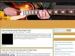 Sites similar to onlineguitarlesson.biz